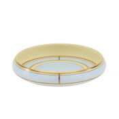 Ginori Diva Celeste Round Change Tray - 6.85"